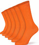 Mysocks Plain 6 Pairs Socks | Combed Cotton & Seamless Toe 01