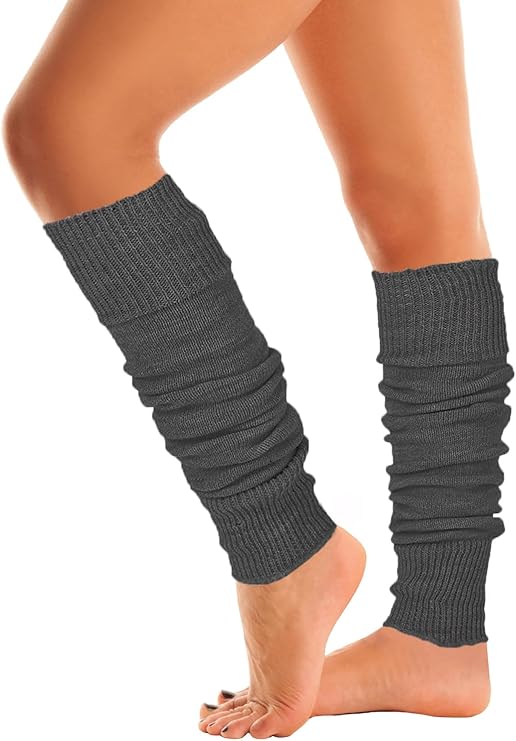 Mysocks Leg Warmer Plain | Anthracite
