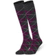 Mysocks 2 Pairs Argyle Knee High Socks | Combed Cotton & Seamless Toe