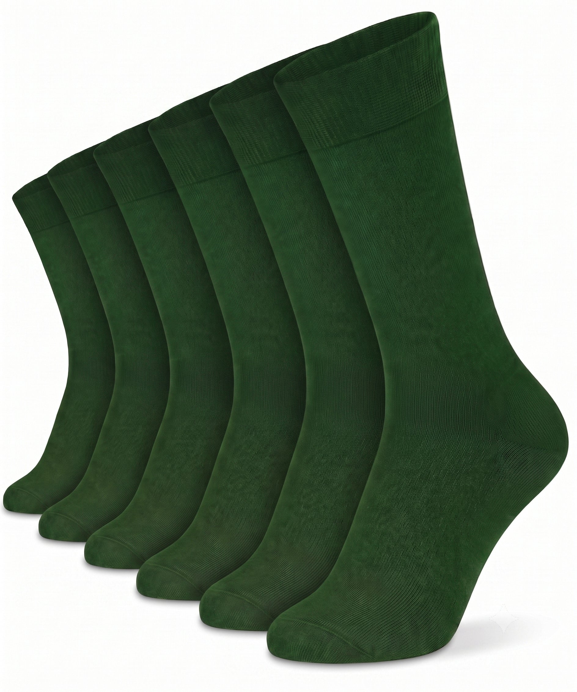 Mysocks Plain 6 Pairs Socks | Combed Cotton & Seamless Toe 03