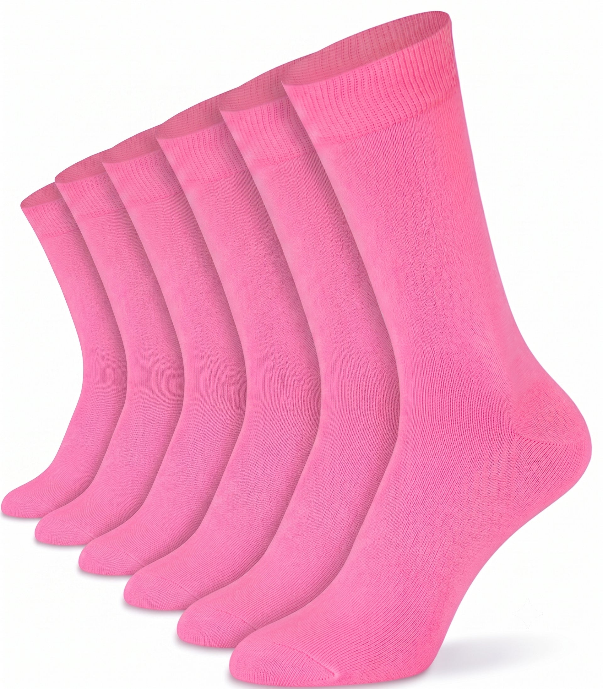 Mysocks Plain 6 Pairs Socks | Combed Cotton & Seamless Toe 01