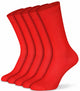Mysocks Plain 5 Pairs Socks | Combed Cotton & Seamless Toe 01
