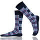 Mysocks Checkboard Design Socks | Combed Cotton & Seamless Toe