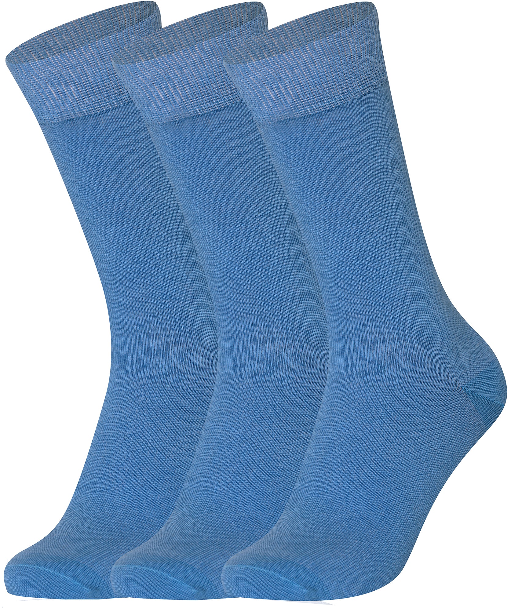 Mysocks Plain 3 Pairs Socks | Combed Cotton & Seamless Toe 02