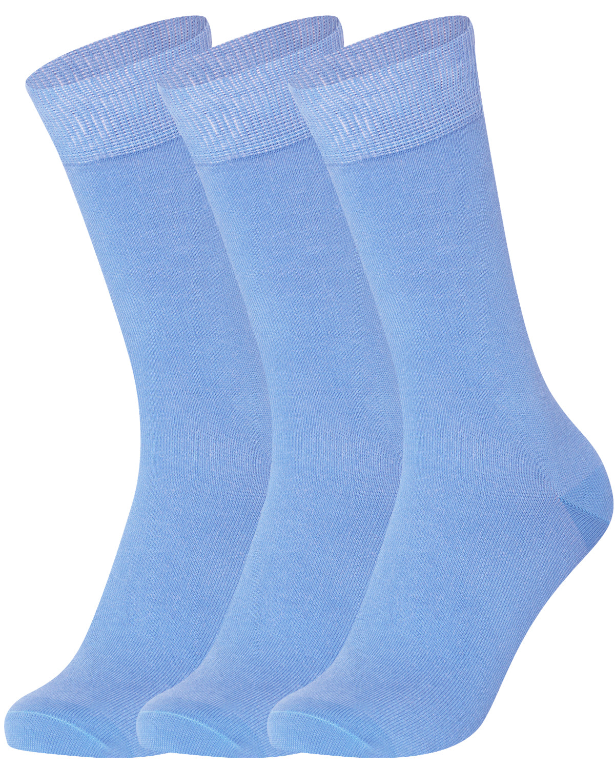 Mysocks Plain 3 Pairs Socks | Combed Cotton & Seamless Toe 02