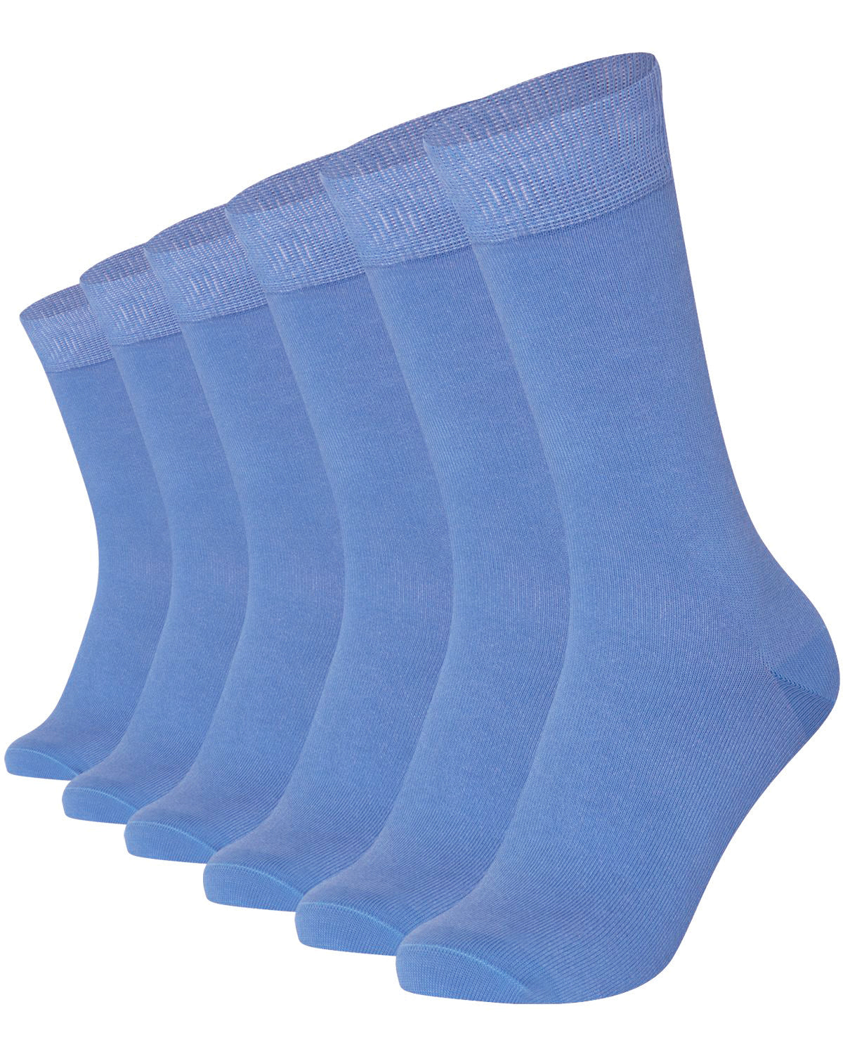 Mysocks Plain 6 Pairs Socks | Combed Cotton & Seamless Toe 02