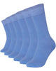 Mysocks Plain 6 Pairs Socks | Combed Cotton & Seamless Toe 02