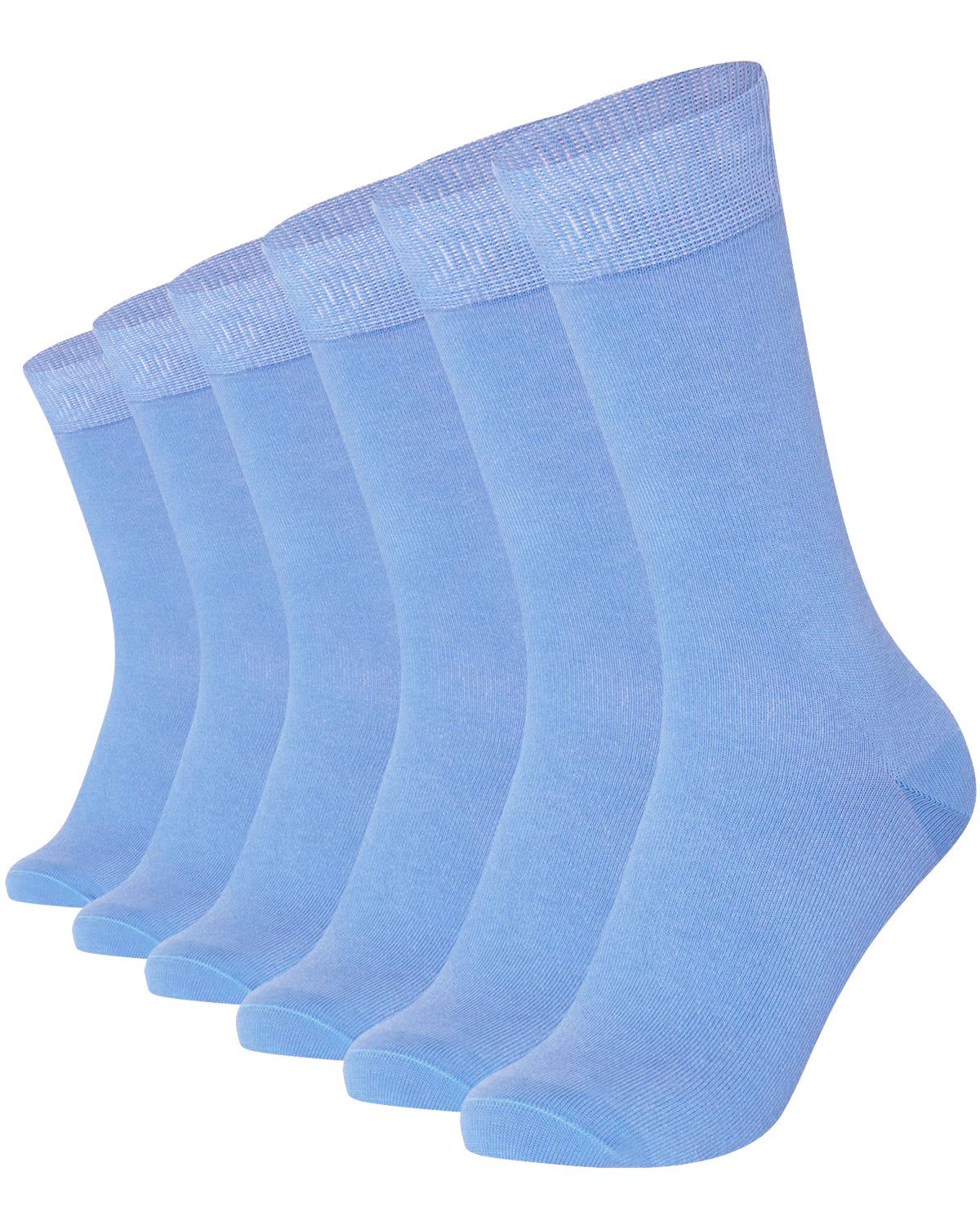 Mysocks Plain 6 Pairs Socks | Combed Cotton & Seamless Toe 02