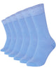 Mysocks Plain 6 Pairs Socks | Combed Cotton & Seamless Toe 02