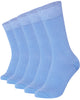 Mysocks Plain 5 Pairs Socks | Combed Cotton & Seamless Toe 02