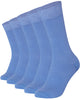 Mysocks Plain 5 Pairs Socks | Combed Cotton & Seamless Toe 02