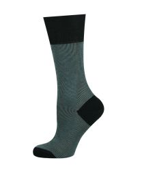 Crew Socks Stripe 100% Mercerised Egyptian Cotton