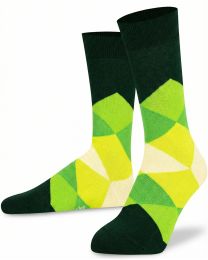 Mysocks Diamond Design Crew Socks