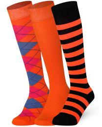 Mysocks Multi Design 3 Pairs Knee High Socks 
