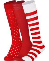 Mysocks Multi Design 3 Pairs Knee High Socks 