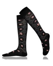 Mysocks Floral Design Knee High Socks
