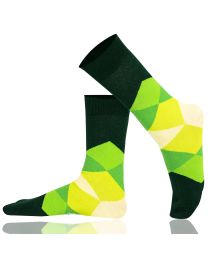 Mysocks Diamond Design Crew Socks