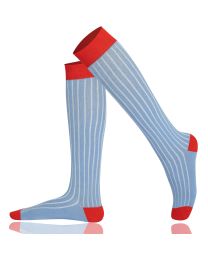 Mysocks Plain Ribbed Knee High Socks 03