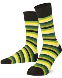 Mysocks Multi Colour Stripe Crew Socks 