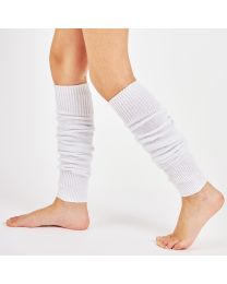 Mysocks White Glitter Speckled Premium Leg Warmers