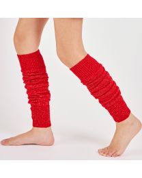 Mysocks Red Glitter Speckled Premium Leg Warmer