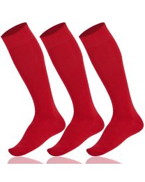  Mysocks Plain 3 Pairs Kids Knee High Socks 