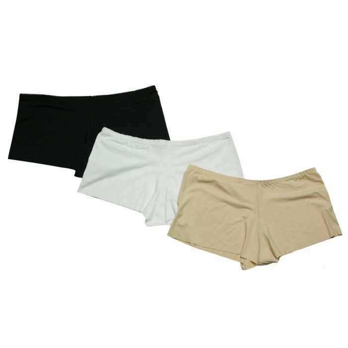 Women's seamless boxer briefs discount