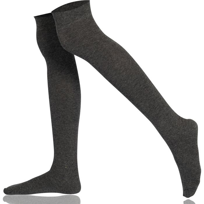 Cotton over the knee socks deals