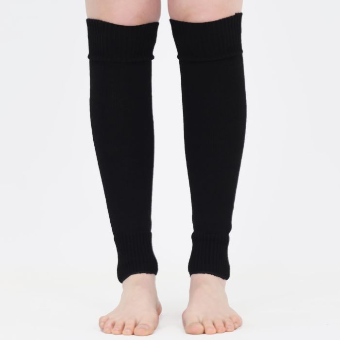 Plain Leg Warmers Black