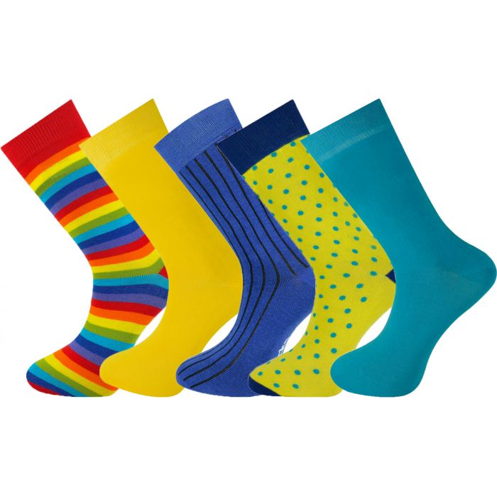5 Pairs Mens Ankle Socks Multi Selection 012 7 11