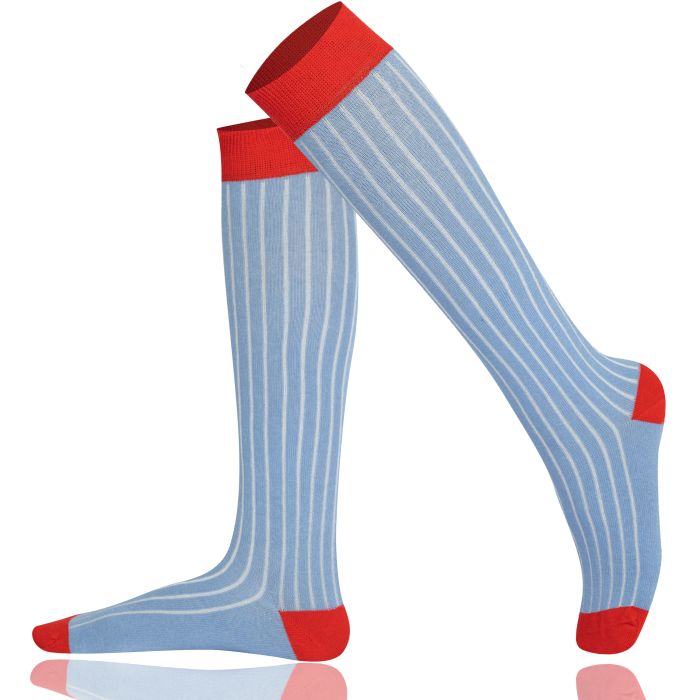Kids Knee High Socks Ribbed