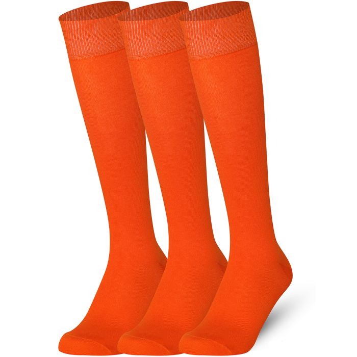 Orange knee high socks discount