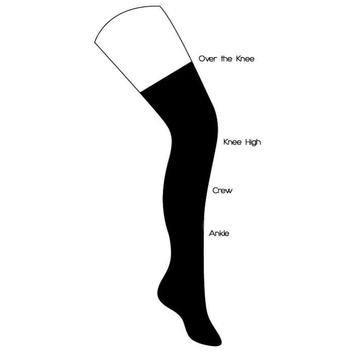 Buy over the knee socks top