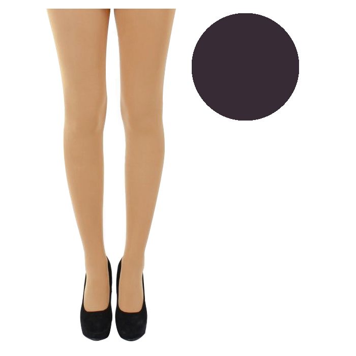 Plum coloured tights top