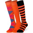Mysocks Multi Design 3 Pairs Knee High Socks