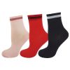 Glittered Ankle Socks Glitter with Top Stripe Detail