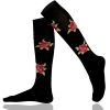 Mysocks Rose Design Knee High Socks