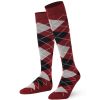 Mysocks Argyle Knee High Socks 002