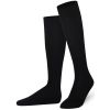 Mysocks Knee High Socks Ribbed - Black