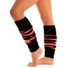 Mysocks Leg Warmer Stripes Orange Black