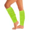 Mysocks Leg warmer Plain Neon Yellow