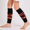 Mysocks Leg Warmer Stripes Orange Black