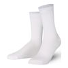 Mysocks Crew Plain Socks  White