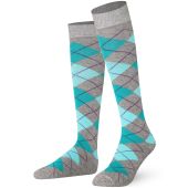 Mysocks Argyle Knee High Socks 001