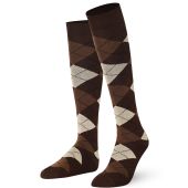 Mysocks Argyle Knee High Socks 002